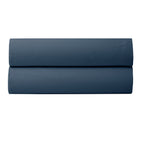 Drap Housse - 100% Percale Coton - Bleu Encre