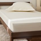 Fitted Sheet - 100% Percale Cotton - Ivory