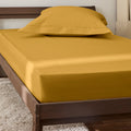 Fitted Sheet - 100% Percale Cotton - Mango