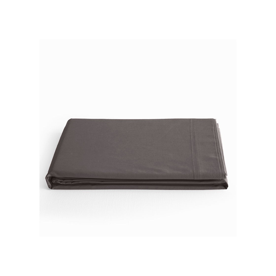 Drap Plat - 100% Coton - Ardoise