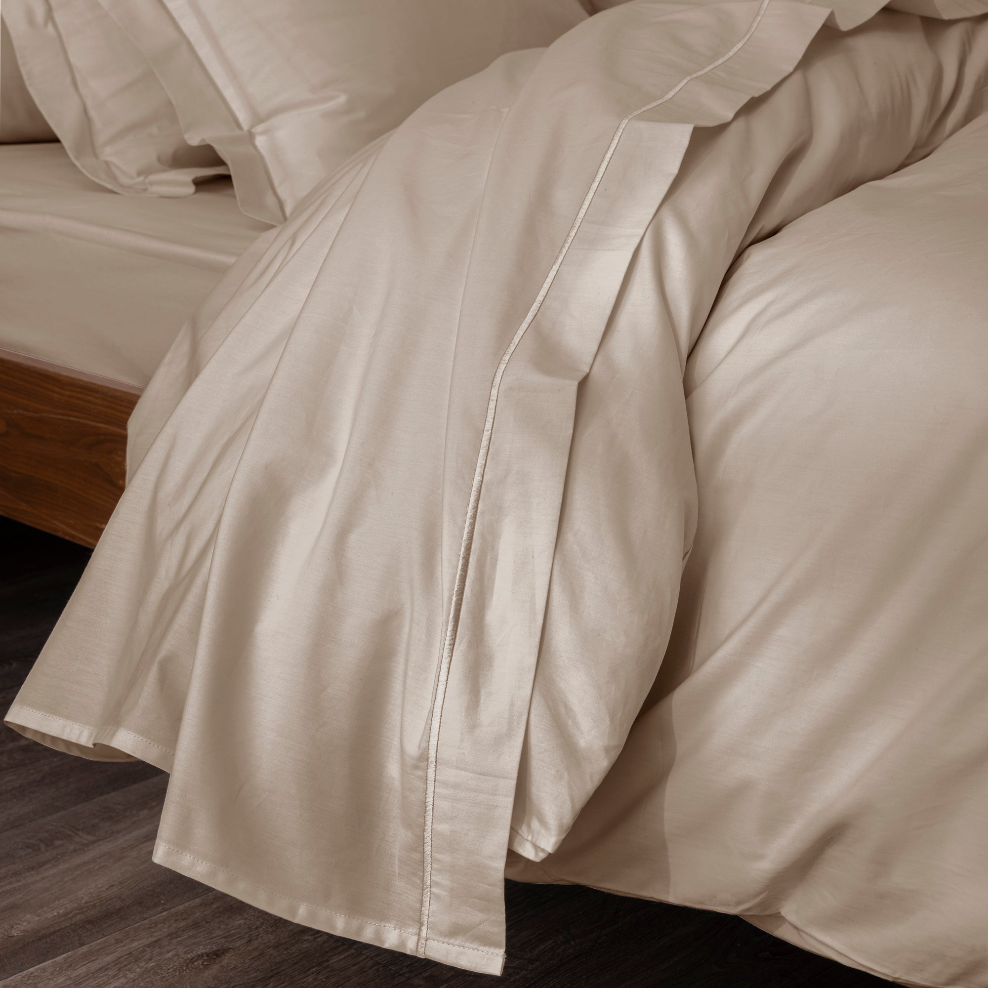 Drap Plat - 100% Percale Coton - Lin