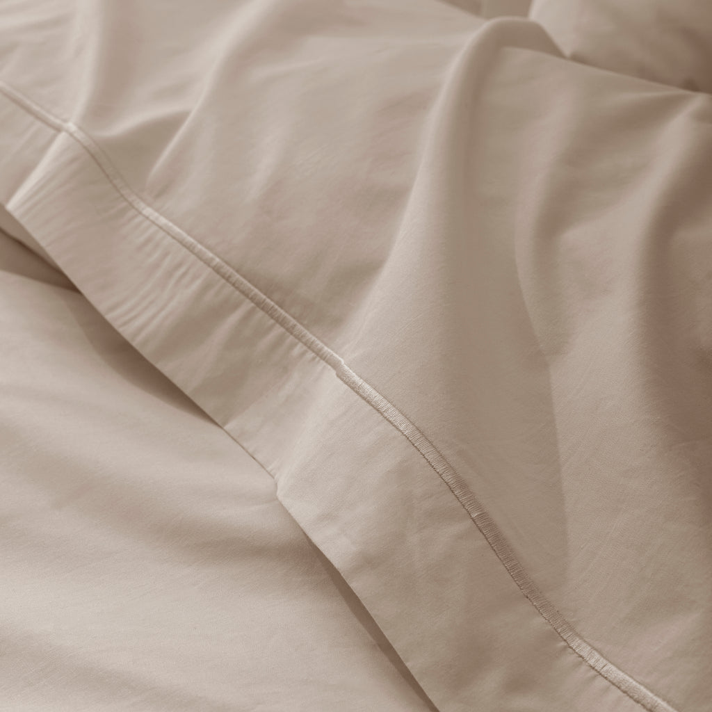 Drap Plat - 100% Percale Coton - Lin