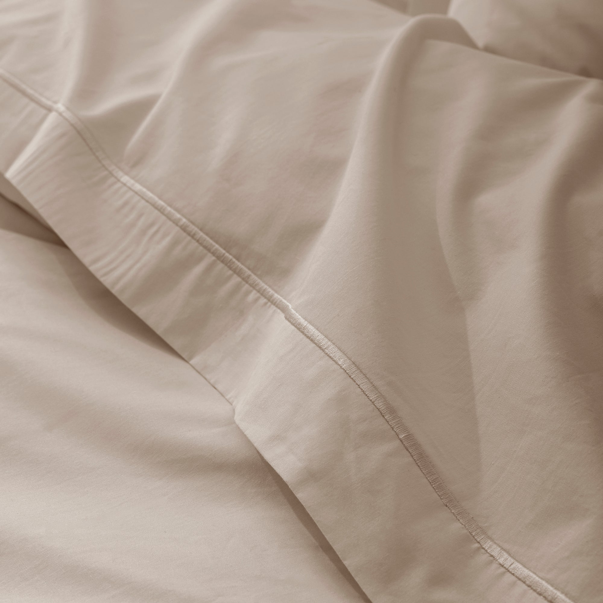 Drap Plat - 100% Percale Coton - Lin