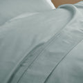 “Prestige” Flat Sheet - Cotton Satin - Celadon