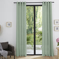 Cortinas - Efecto Lino - Menta