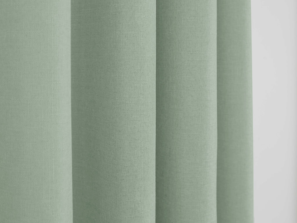 Cortinas - Efecto Lino - Menta