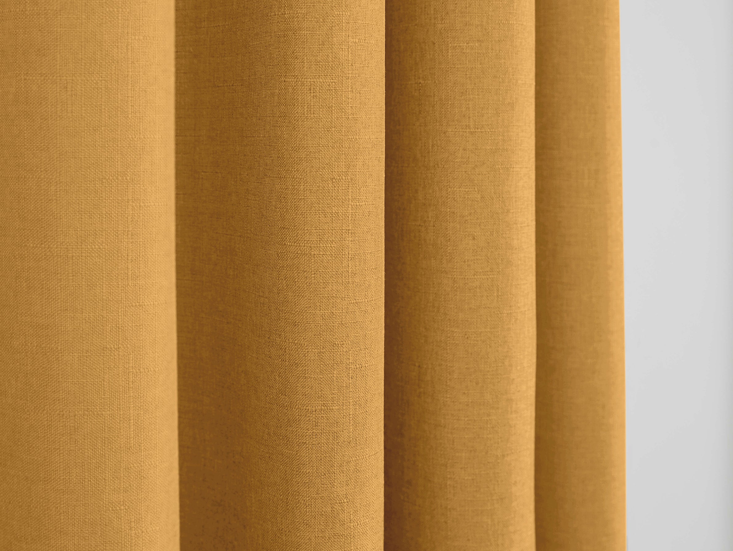 Curtains - Linen Effect - Honey