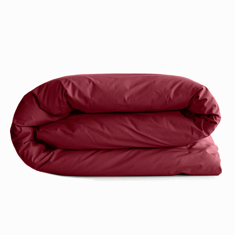 Duvet Cover - 100% Cotton - Garnet