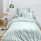 Housse De Couette - 100% Coton - Menthe