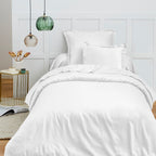 Duvet Cover - 100% Cotton - Snow