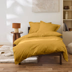 Housse De Couette - 100% Percale Coton - Mangue