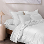 Housse De Couette - 100% Percale Coton - Neige