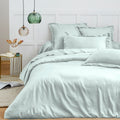 Housse De Couette - 100% Coton - Menthe