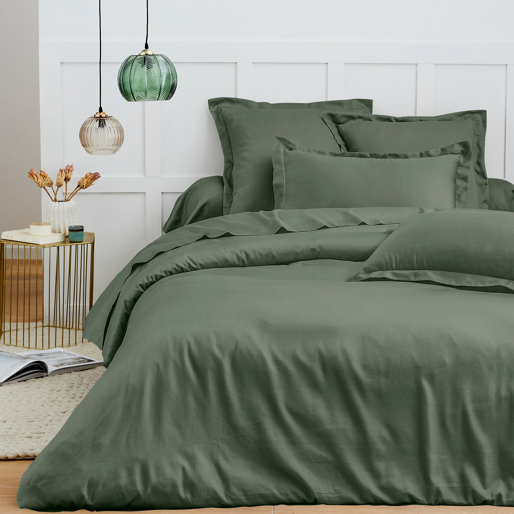 Housse De Couette - 100% Coton - Romarin