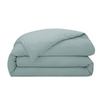 “Prestige” Duvet Cover - Cotton Satin - Celadon