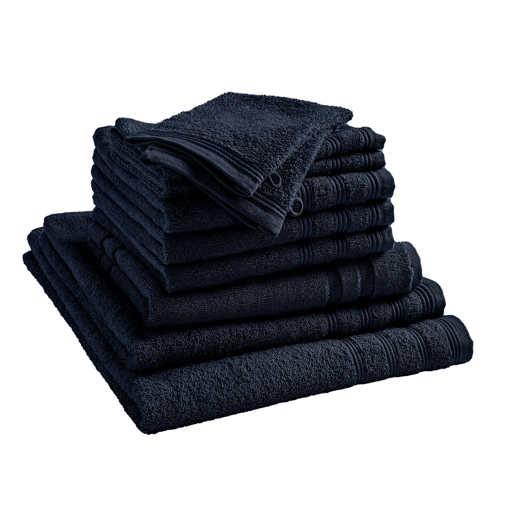 Pack de Esponjas "Spa" - 100% Algodón - Azul Medianoche