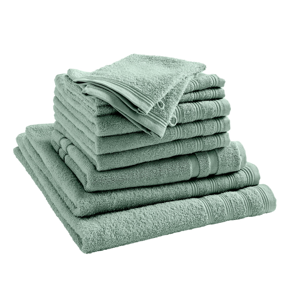 Pack de Esponjas "Spa" - 100% Algodón - Menta