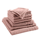 Pack Esponja "Spa" - 100% Algodón - Rosa Viejo