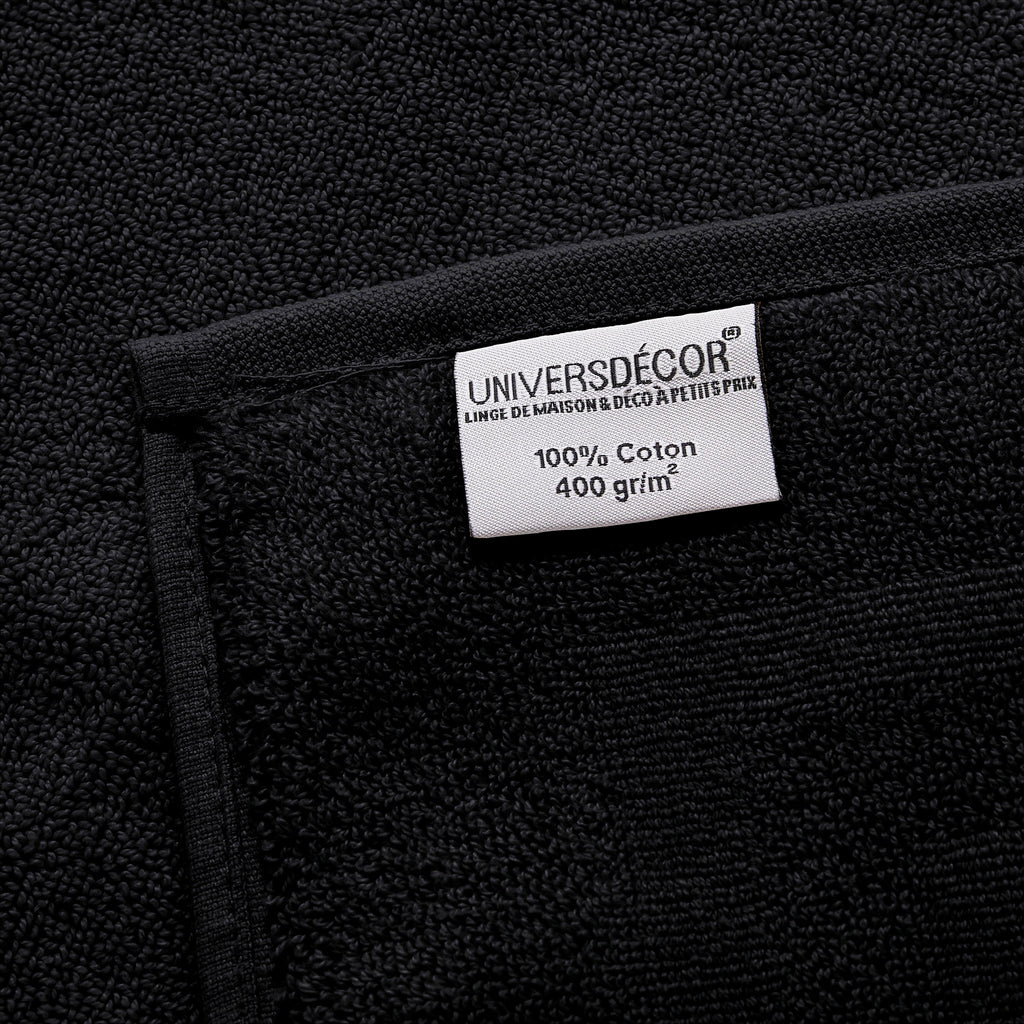 "Spa" Hand Towel - 100% Cotton - Truffle