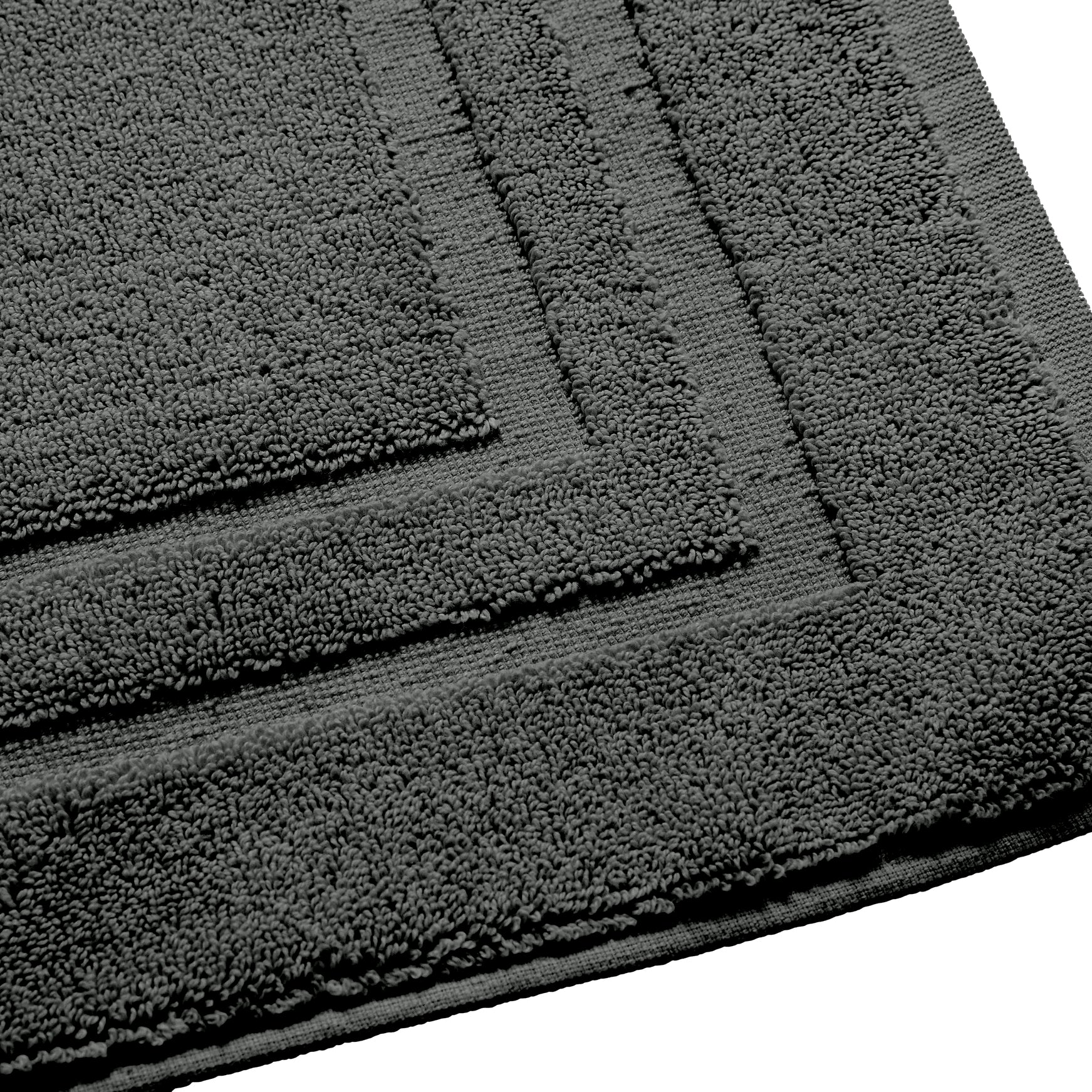 "Spa" Bath Mat - 100% Cotton - Slate