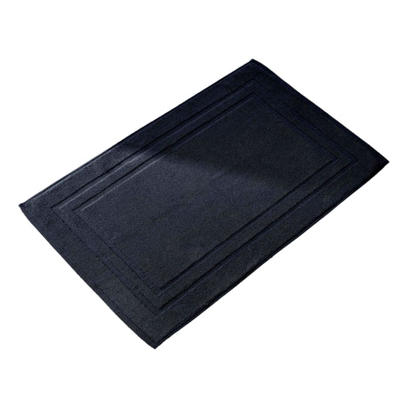 Alfombra de Baño "Spa" - 100% Algodón - Azul Medianoche