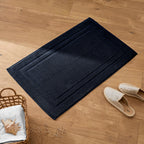 Alfombra de Baño "Spa" - 100% Algodón - Azul Medianoche