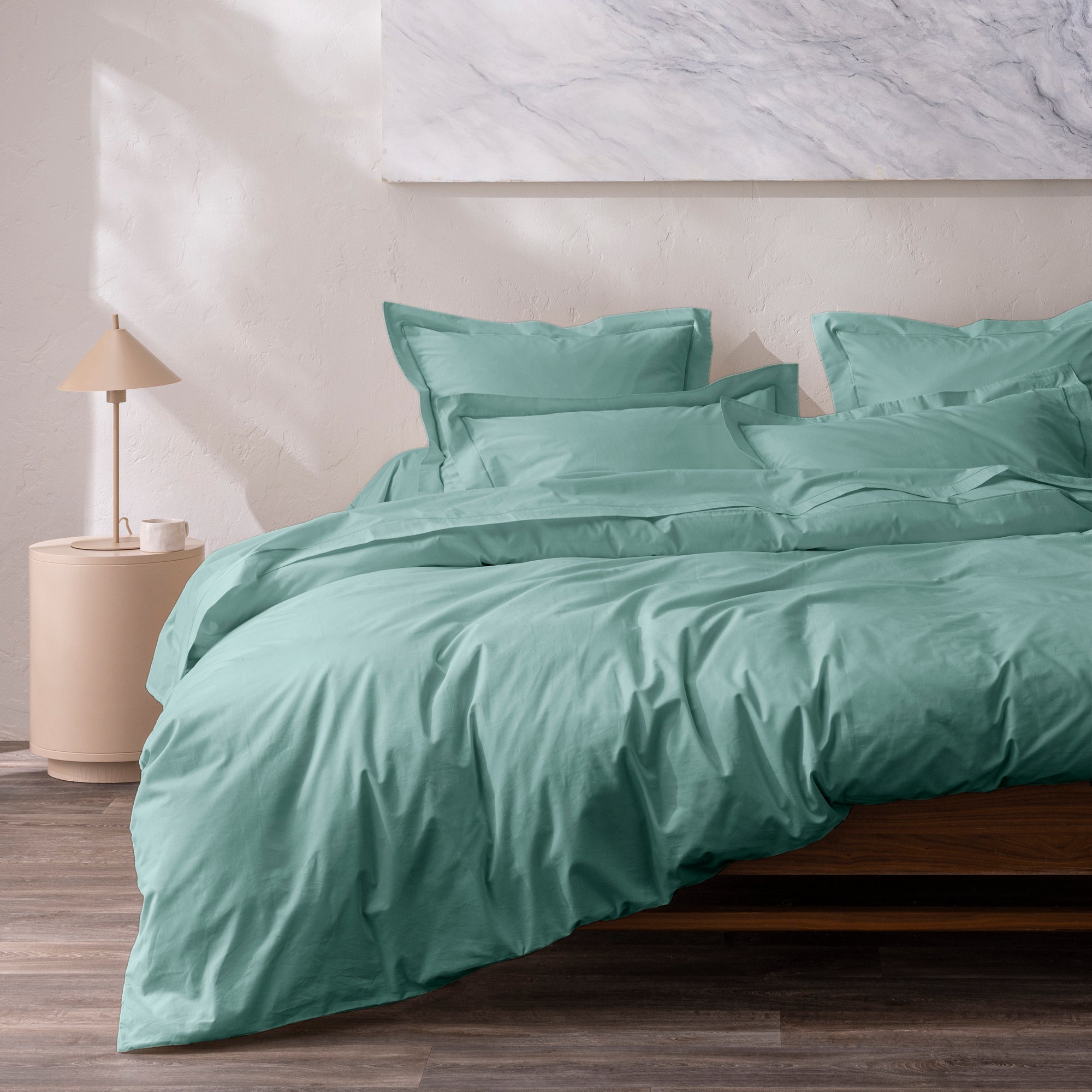 Pillowcase - 100% Cotton Percale - Celadon
