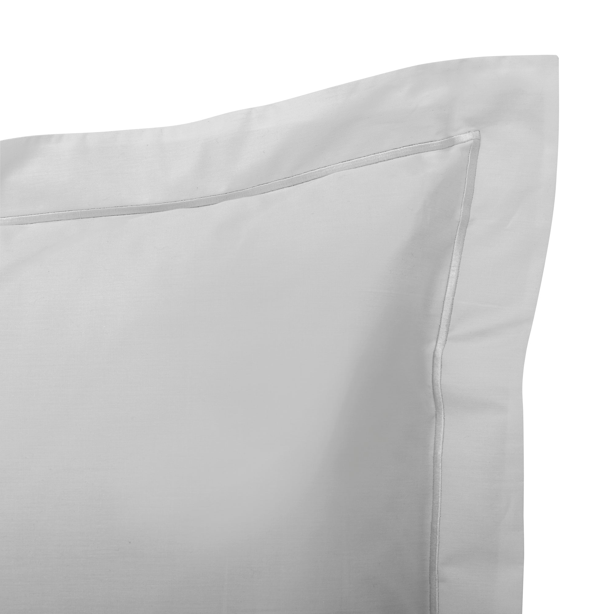 Taie D'Oreiller - 100% Percale Coton - Perle