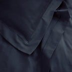 “Prestige” Pillowcase – Cotton Satin – Velvet Blue