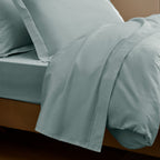 Funda de Almohada “Prestige” – Satén de Algodón – Celadon