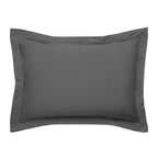 Funda de Almohada “Prestige” – Satén de Algodón – Grafito