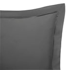 Funda de Almohada “Prestige” – Satén de Algodón – Grafito