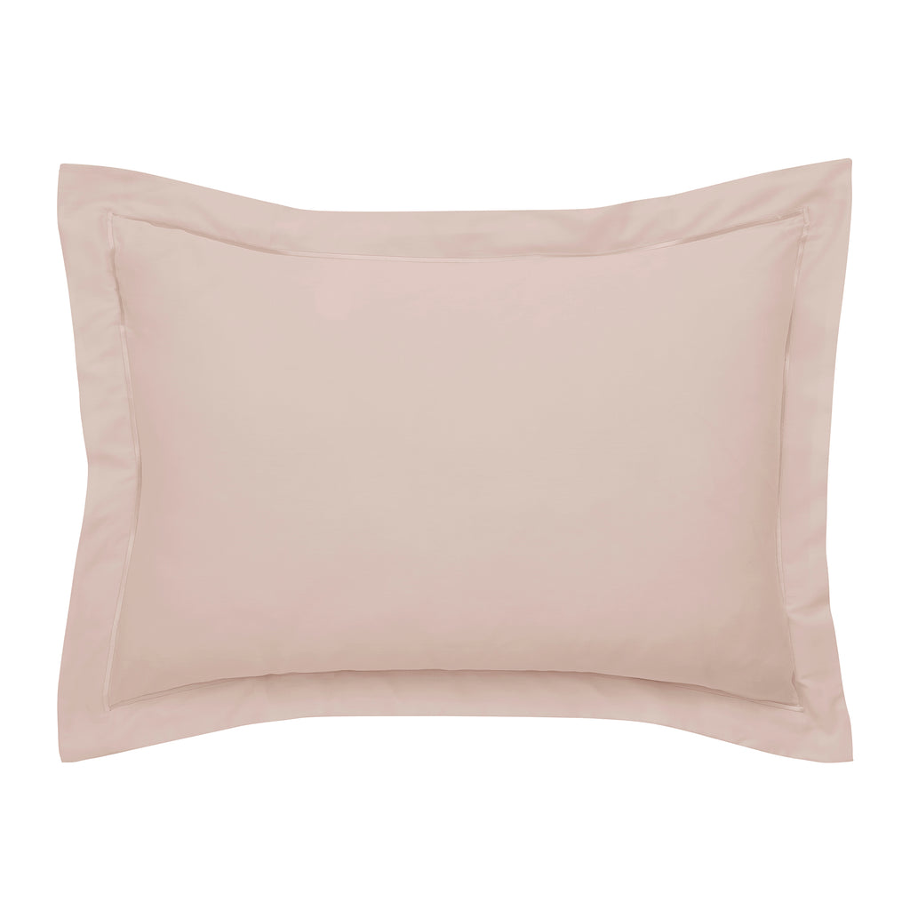 “Prestige” Pillowcase – Cotton Satin – Blush Pink