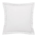 “Prestige” Pillowcase – Cotton Satin – White