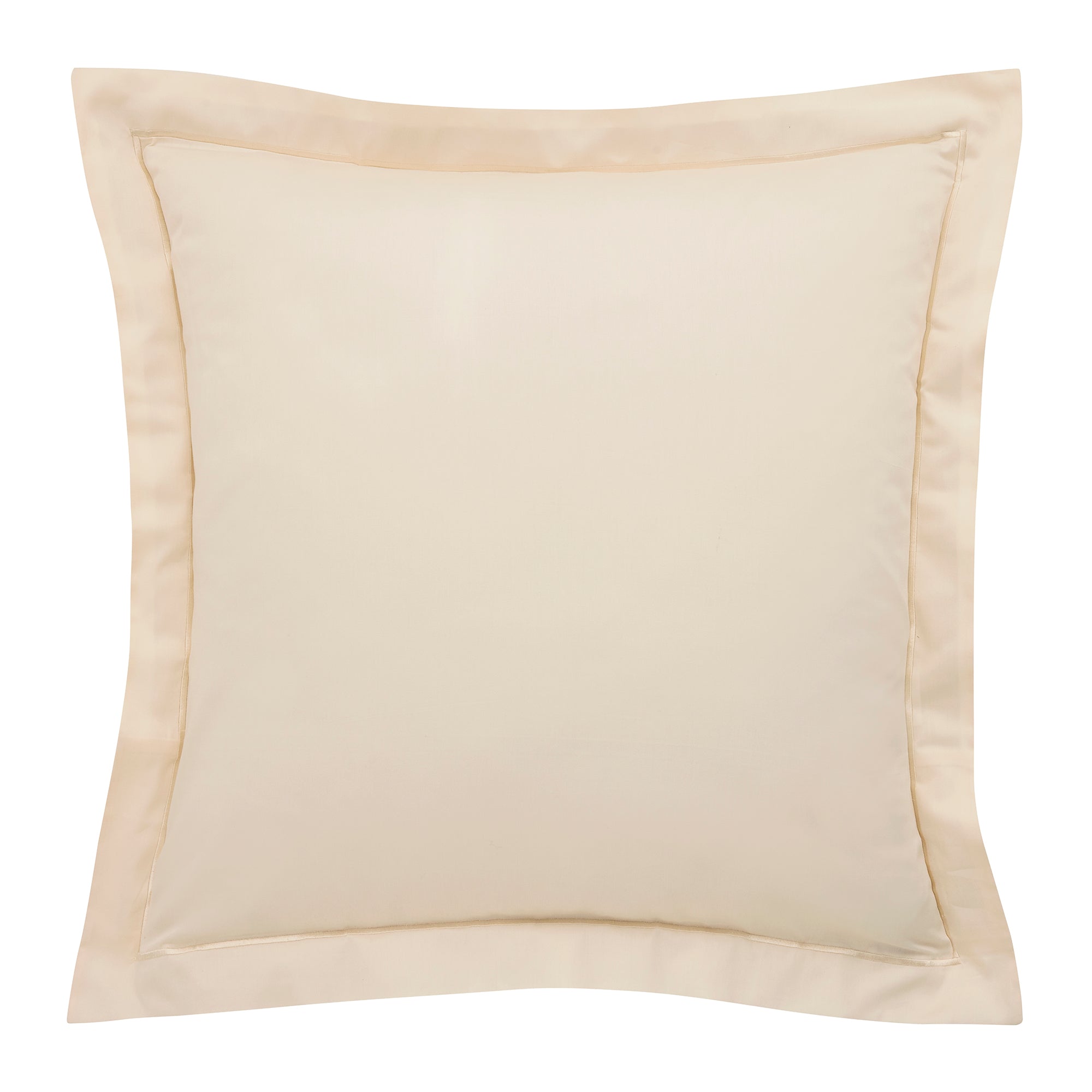 “Prestige” Pillowcase – Cotton Satin – Cream