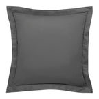 Funda de Almohada “Prestige” – Satén de Algodón – Grafito