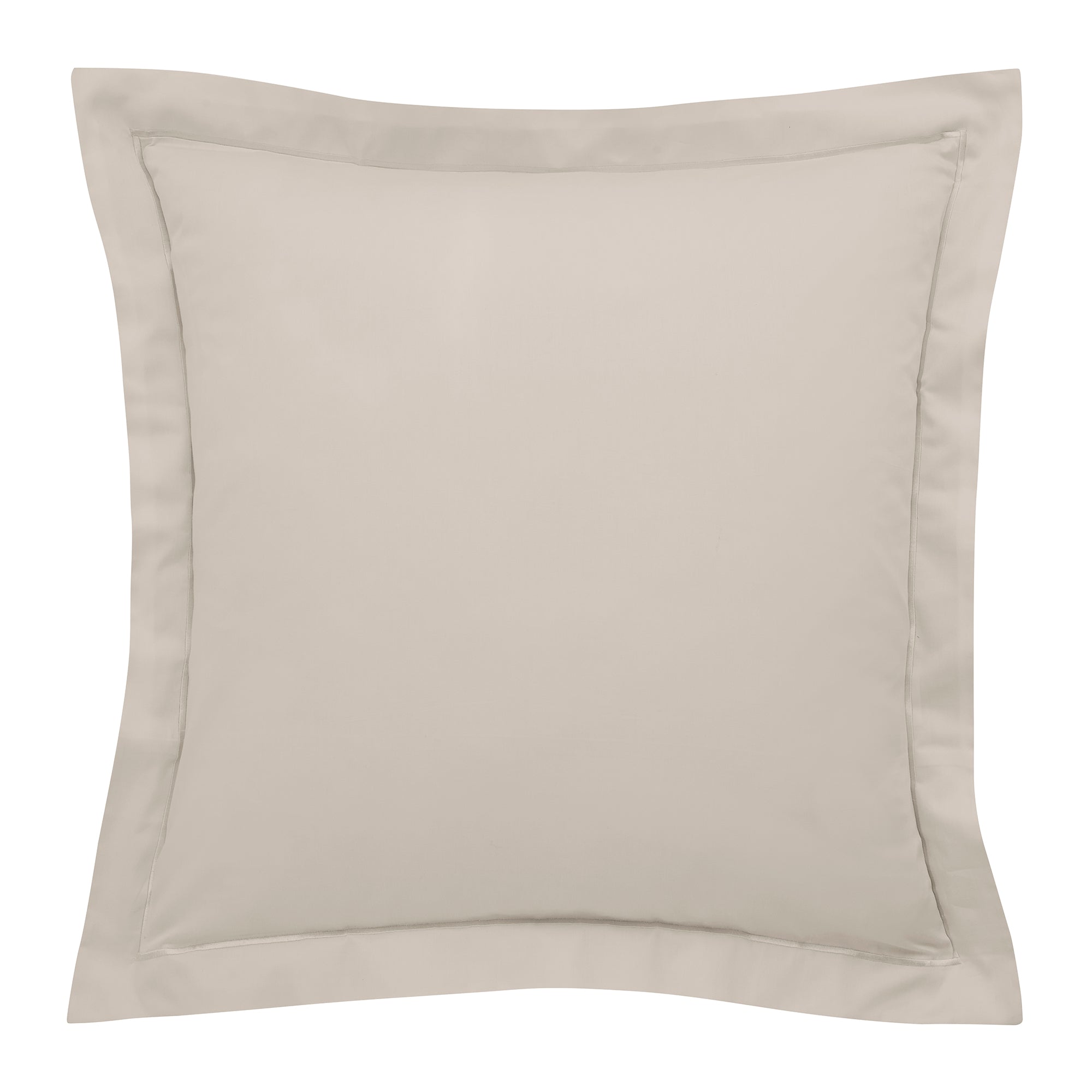 “Prestige” Pillowcase – Cotton Satin – Sand