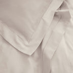 “Prestige” Pillowcase – Cotton Satin – Sand