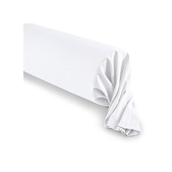 Funda Bolster - 100% Algodón - Nieve