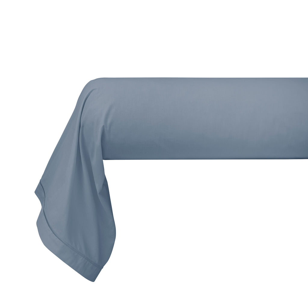 Taie De Traversin - 100% Percale Coton - Bleu Jean