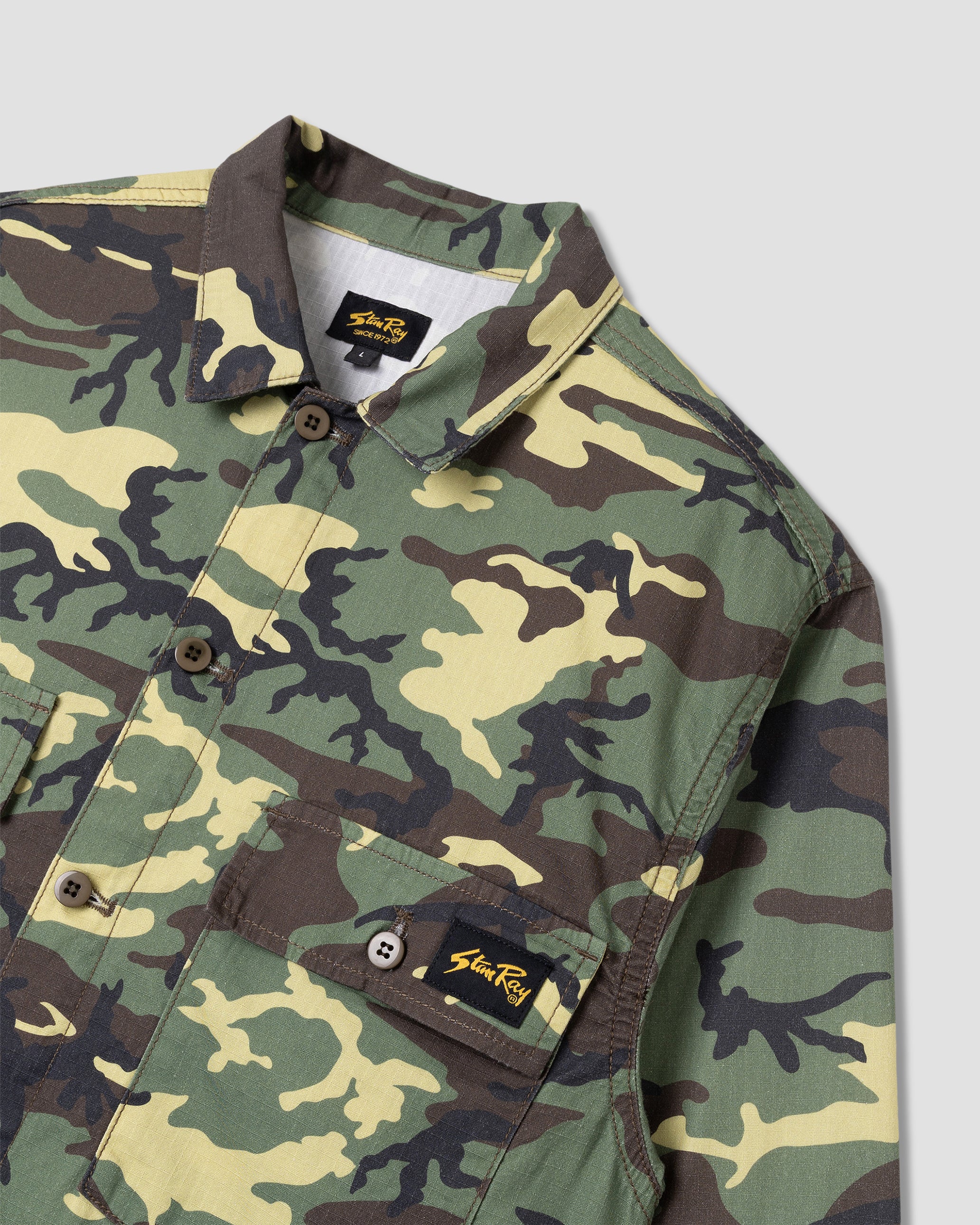 Camisa CPO - Woodland DPM Ripstop