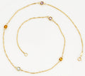 Collar “Coloreado” Oro amarillo 375/1000