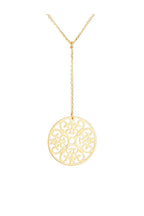 Collar “Rosette Colgante” Oro Amarillo 375/1000