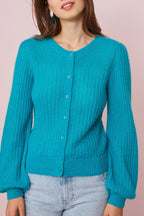 Gilet Crazou - Turquoise