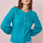 Gilet Crazou - Turquoise