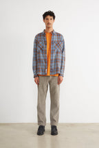 Chemise Crossing Rust Steel