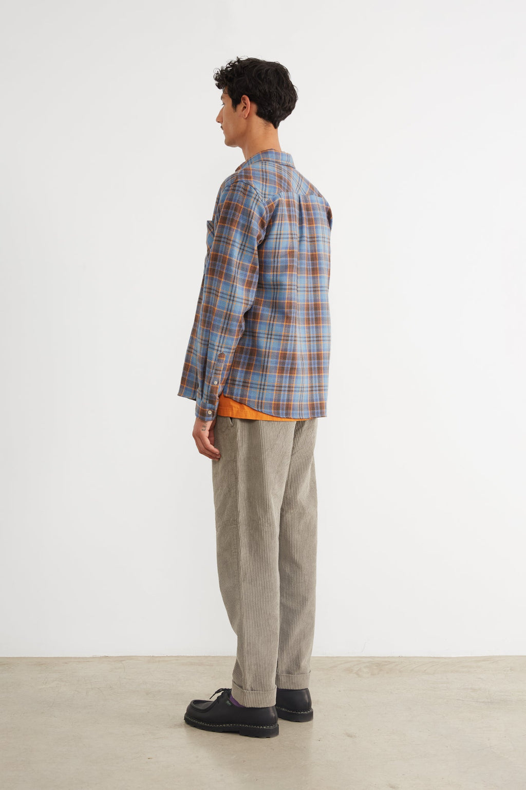 Chemise Crossing Rust Steel
