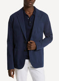 Seersucker Blazer - Midnight - Men