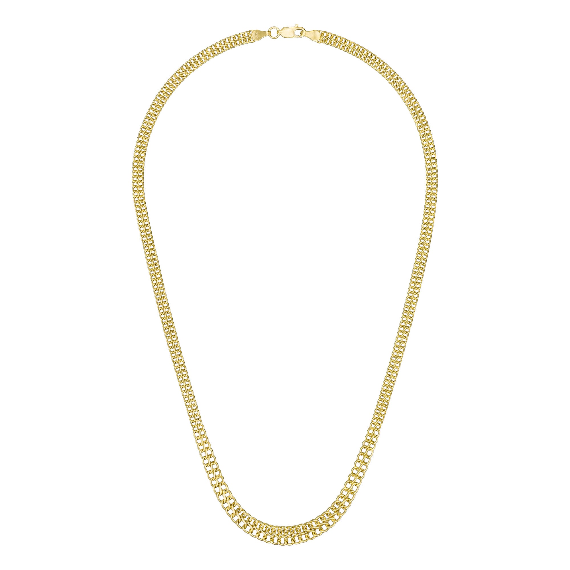 Collier "Maille Valparaiso" - Or Jaune