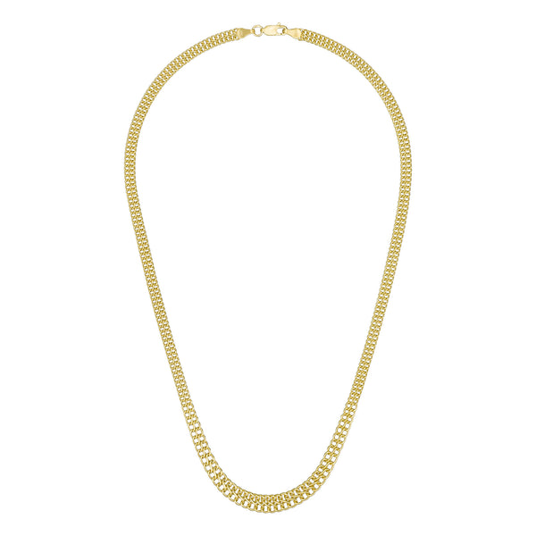 Collier "Maille Valparaiso" - Or Jaune